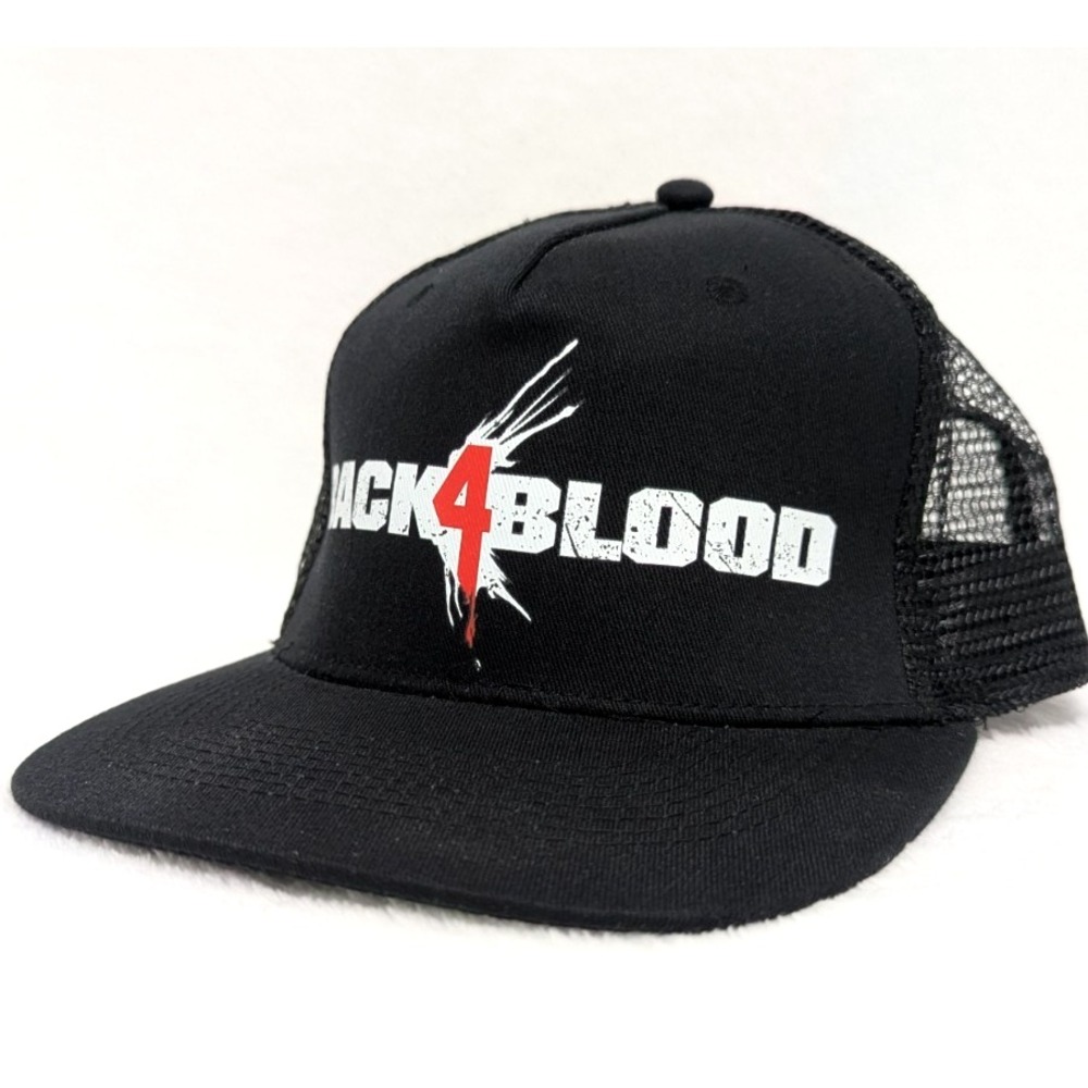 Back 4 Blood Trucker Hat Promo Preorder Exclusive Gaming Cap Adjustable - Zombie - Picture 2 of 10